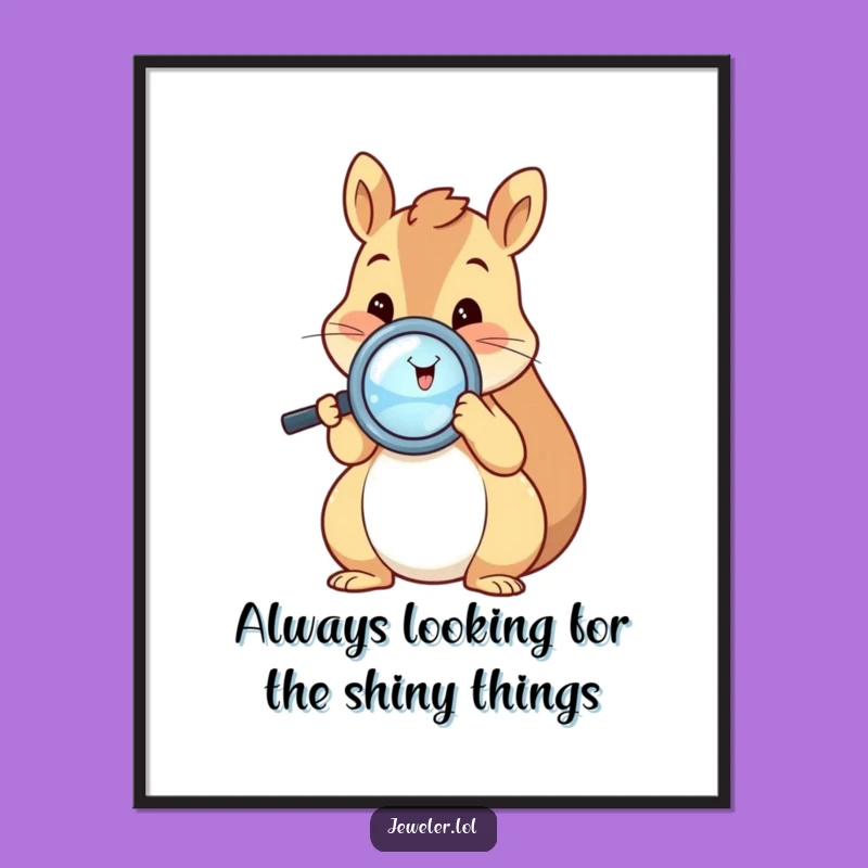 Funny Squirrel Art Free Printable: Whimsical Animal Downloadable Wall Decor for Joy