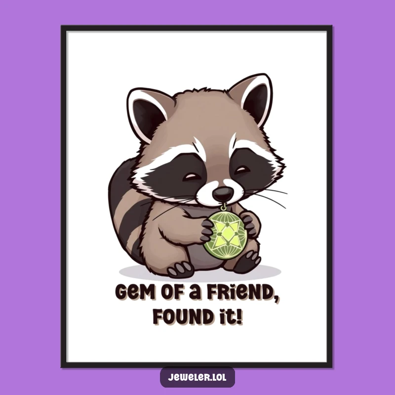 Funny Raccoon Art Free Printable: Adorable Animal Downloadable Wall Decor for a Playful Home
